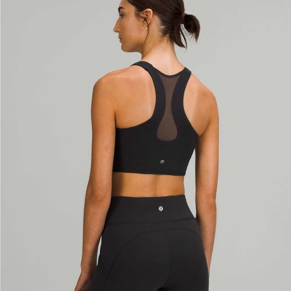 Lululemon Mesh-Back Train Bra | black | size 8 - Picture 3 of 9